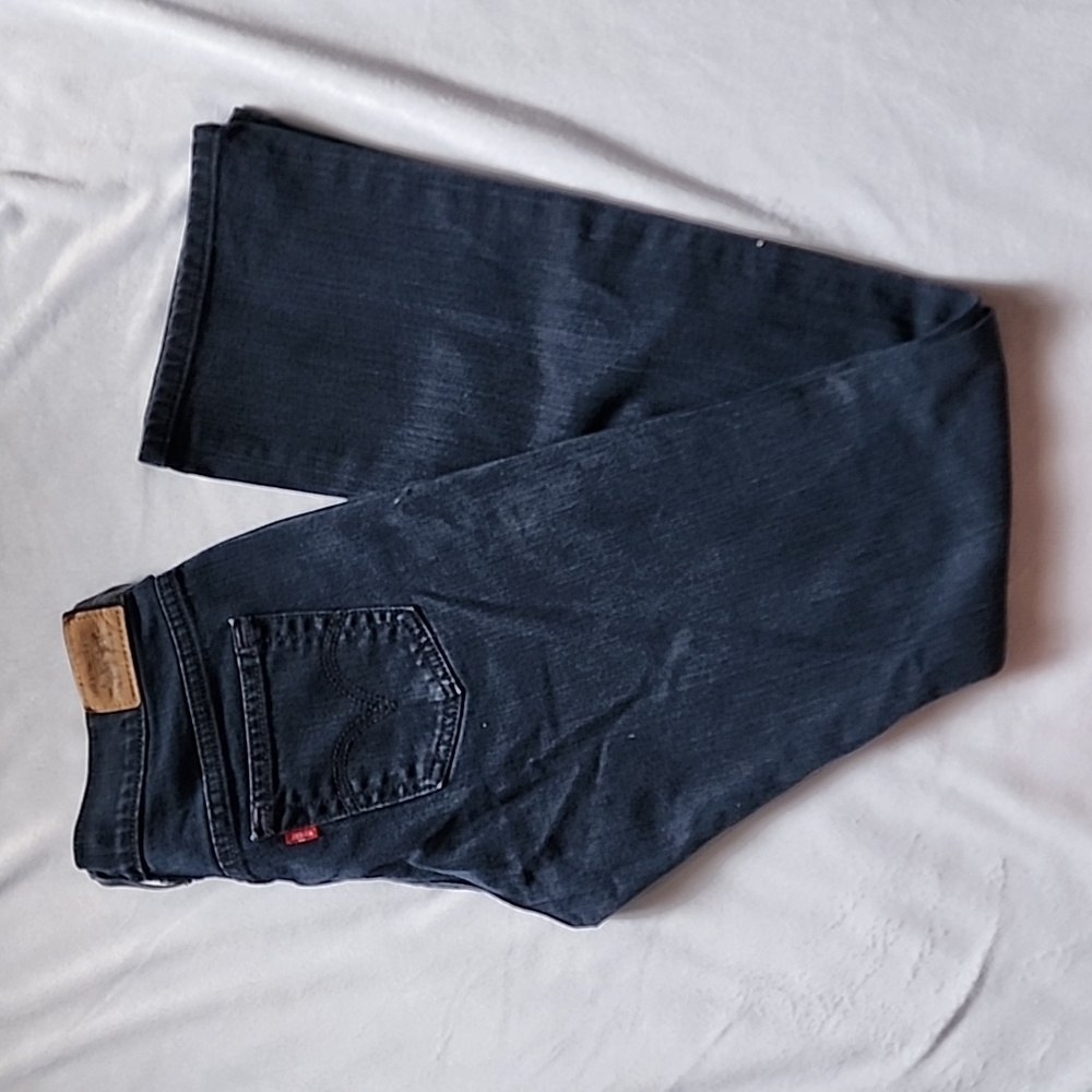 Levi's Boot cut Women's Pants, Color navy blue,  Size 6